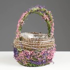 Набор корзин, 2 шт, 21X21X13/29 см, 17X17X12/25 см - Фото 3