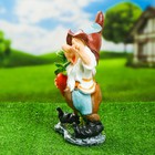 Садовая фигура "Гном с морковкой", МИКС 19х38см 4932822 - фото 319893641