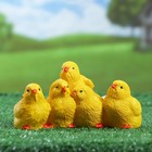 Садовая фигура "Цыплята" 19х10см - Фото 1