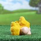 Садовая фигура "Цыплята" 19х10см - Фото 2