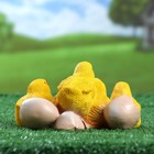 Садовая фигура "Цыплята" 19х10см - Фото 3