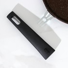 Сковорода блинная, d=22 см, пластиковая ручка, антипригарное покрытие, цвет кофейный мрамор - Фото 4