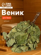 Веник для бани, дубовый - Фото 1