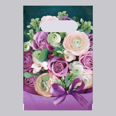 Пакет «Барбара» полиэтиленовый с вырубной ручкой, 20×30 см