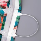 Пакет "Песня лета", полиэтиленовый с пластиковой ручкой, 90 мкм 38 х 35 см (комплект 10 шт) - фото 21828356