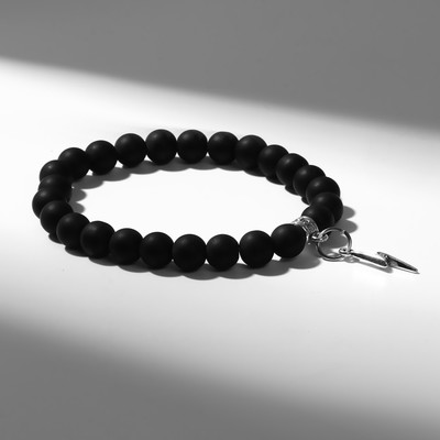 Браслет с подвеской МИКС шар №8 «Шунгит», 5.5 см