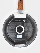 Сковорода KUKMARA Granit ultra original, d=24 см, съёмная ручка, антипригарное покрытие, литой алюминий, чёрная - Фото 15