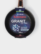 Сковорода KUKMARA Granit ultra original, d=24 см, съёмная ручка, антипригарное покрытие, алюминий, чёрная - Фото 7