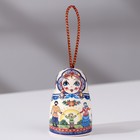 Фигурка-колокольчик «Матрешка: Семейного счастья», керамика - фото 21059698