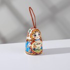 Фигурка-колокольчик «Матрешка: Семейного счастья», керамика - фото 21059702