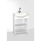 Комплект мебели для ванной: Тумба "Стандарт 60" + раковина "Амур 60", 60 х 46,3 х 86 см - Фото 2