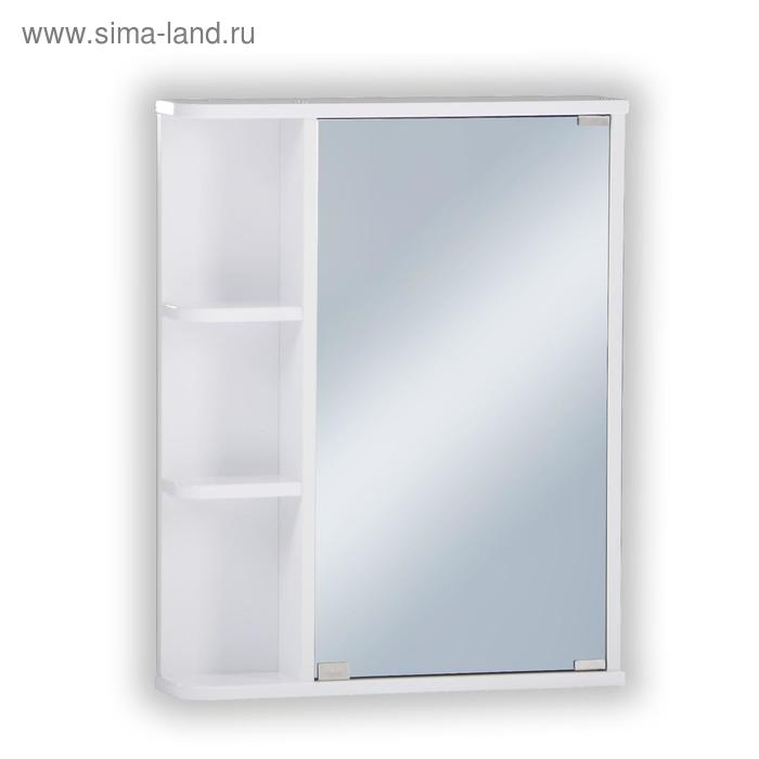 Зеркало-шкаф для ванной комнаты "Стандарт 55", левый, 70 см х 55 см х 12 см - Фото 1