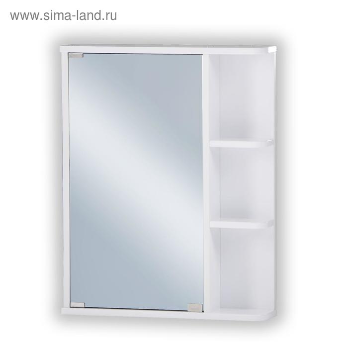 Зеркало-шкаф для ванной комнаты "Стандарт 55" правый, 70 см х 55 см х 12 см - Фото 1