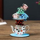 Салфетница "Чашки" набор 4 детали - Фото 1