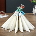 Салфетница "Чашки" набор 4 детали - Фото 3