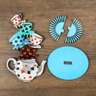 Салфетница "Чашки" набор 4 детали - Фото 4