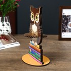 Салфетница "Сова на книгах" набор 4 детали - Фото 2