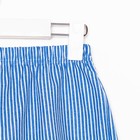 Комплект «Шик» женский (топ, шорты) цвет бело-голубой, размер 42 - Фото 7