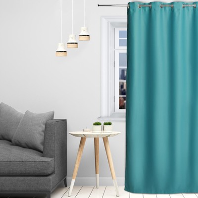 Штора блэкаут портьерная «Этель», 250×250 см, изумрудная