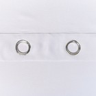 Штора портьерная «Этель» 270×300 см, блэкаут на люверсах, цвет металл, пл. 210 г/м², 100% п/э  (артикул 4292708)  большой выбор товаров оптом и в розницу по низким ценам с доставкой