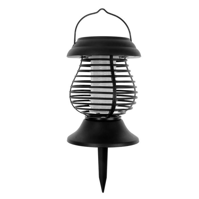 Садовый светильник Uniel на солнечной батарее «Факел», 12 × 30 × 12 см, эффект пламени - фото 1898301016