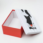 Набор коробок 3 в 1 "Страсть", красный, 30,5 х 20 х 13 - 26 х 17,5 х 11 см - фото 804282841