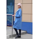 Пальто женское, размер 44, цвет голубой - Фото 8