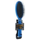 Расчёска массажная, овальная, цвет синий - Фото 1