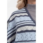 Жилет женский, размер 52, цвет голубой - Фото 11