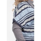 Жилет женский, размер 52, цвет голубой - Фото 3