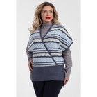 Жилет женский, размер 52, цвет голубой - Фото 5