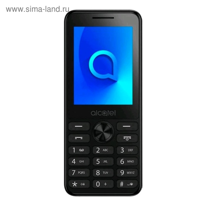 Сотовый телефон Alcatel 2003D OneTouch, 2.4", 0.3Мп, 2 sim, microSD, темно-серый - Фото 1