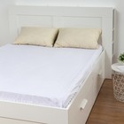 Наматрасник водонепроницаемый на резинке «Экономь и Я», 200×200+20 см, мулетон - Фото 3