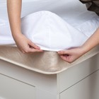 Наматрасник водонепроницаемый на резинке «Экономь и Я», 200×200+20 см, мулетон - фото 21059824 Наматрасник водонепроницаемый на резинке «Экономь и Я», 200×200+20 см, мулетон - фото 21059824