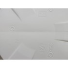 Кашпо для цветов со вставкой «Дюна», 42 л (8 л), белое - Фото 5