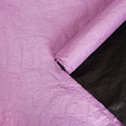 Бумага упаковочная, жатая, эколюкс, двухцветная, розовая, черная, двусторонняя, рулон 1 шт., 0,7 x 5 м - фото 8982850