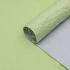 Бумага упаковочная перламутровая "Эколюкс двухцветная", морская волна - салатовый, 0,7 x 5 м - фото 300470930