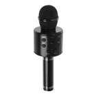 Микрофон для караоке Belsis MA3001BE, Bluetooth, FM, microSD, чёрный - Фото 2