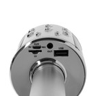 Микрофон для караоке Belsis MA3001BE, Bluetooth, FM, microSD, серебристый - Фото 4