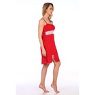 Сорочка женская, цвет красный, размер 42 - Фото 2