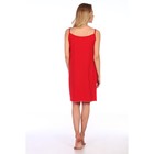 Сорочка женская, цвет красный, размер 44 - Фото 3
