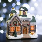 Фигурка светящаяся "Новогодний домик" - Фото 2