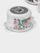 Набор эмалированных кастрюль «Армель», 3 шт.: 2 л, 3 л, 4 л, индукция, белый, зелёный - Фото 4