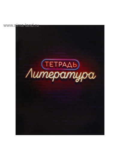 Набор предметных тетрадей Calligrata «Неон», 10 предметов, 48 листов, со справочным материалом, обложка из мелованного картона