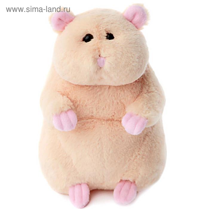 Мягкая игрушка «Хомяк», 20 см, цвет персиковый - Фото 1