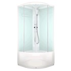 Душевая кабина DOMANI-Spa Delight Slim 99, поддон 45 см, белые стенки, 90×90 см, матовая - Фото 1