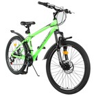 Велосипед 24" PROGRESS модель Stoner Disc RUS, цвет зелёный, р. 15" - Фото 3