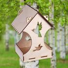 Kopмушка для птиц «Птички», 15 × 16 × 24 см - Фото 1