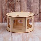 Kopмушка для птиц «Беседка», 20 × 20 × 12 см - Фото 2