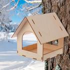 Kopмушка для птиц, 22 × 18 × 20 см - Фото 1